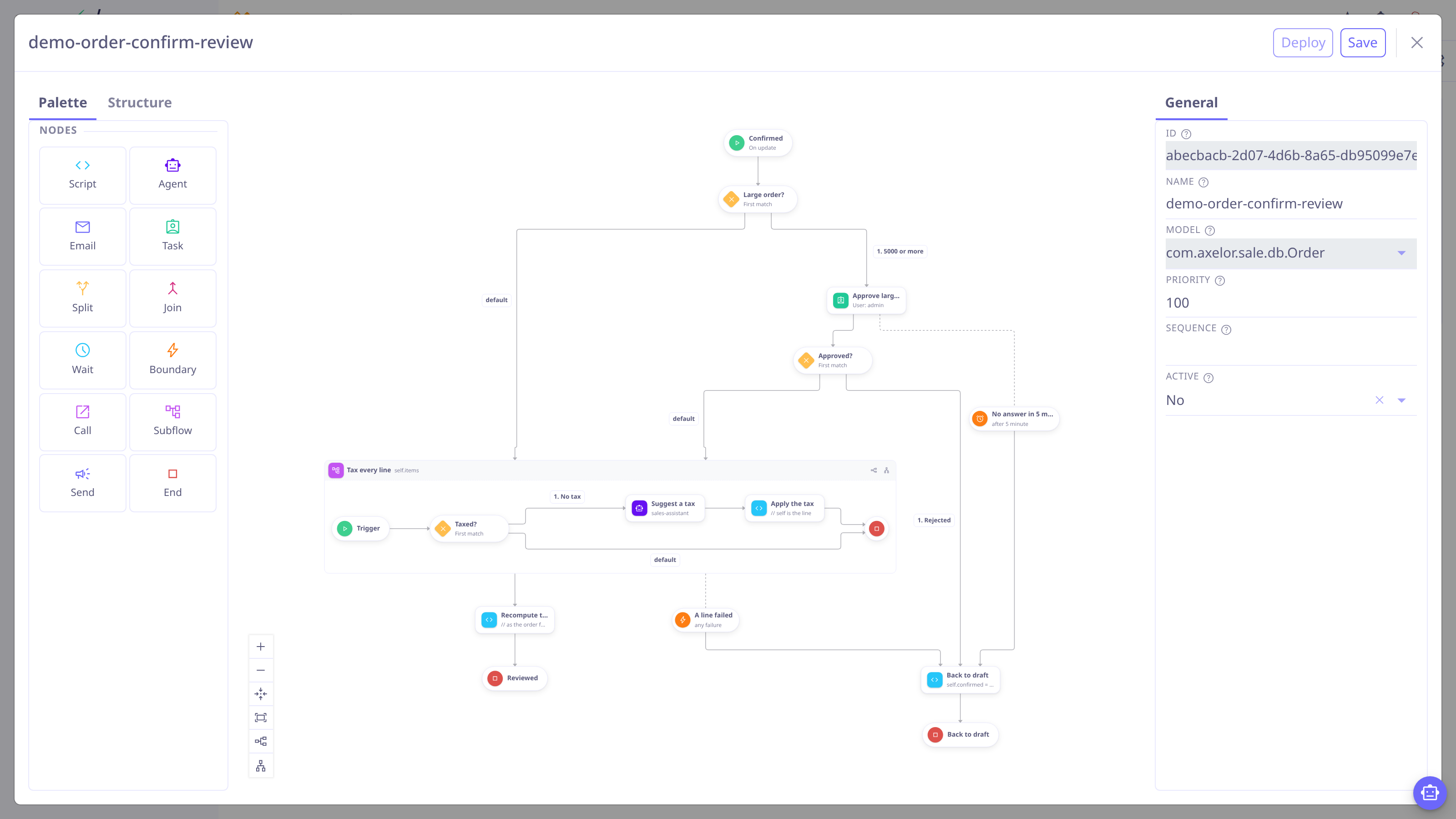 Workflow designer