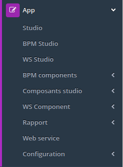 menu studio