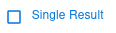 single result icon