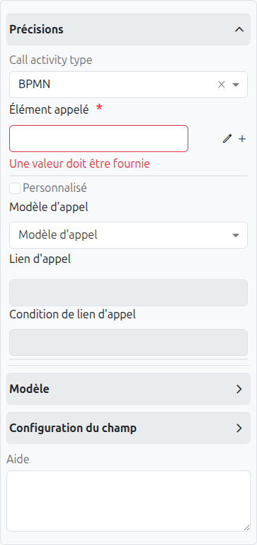 Technical configuration