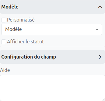Technical configuration