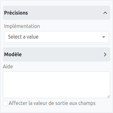 Technical configuration