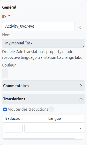 All general configuration