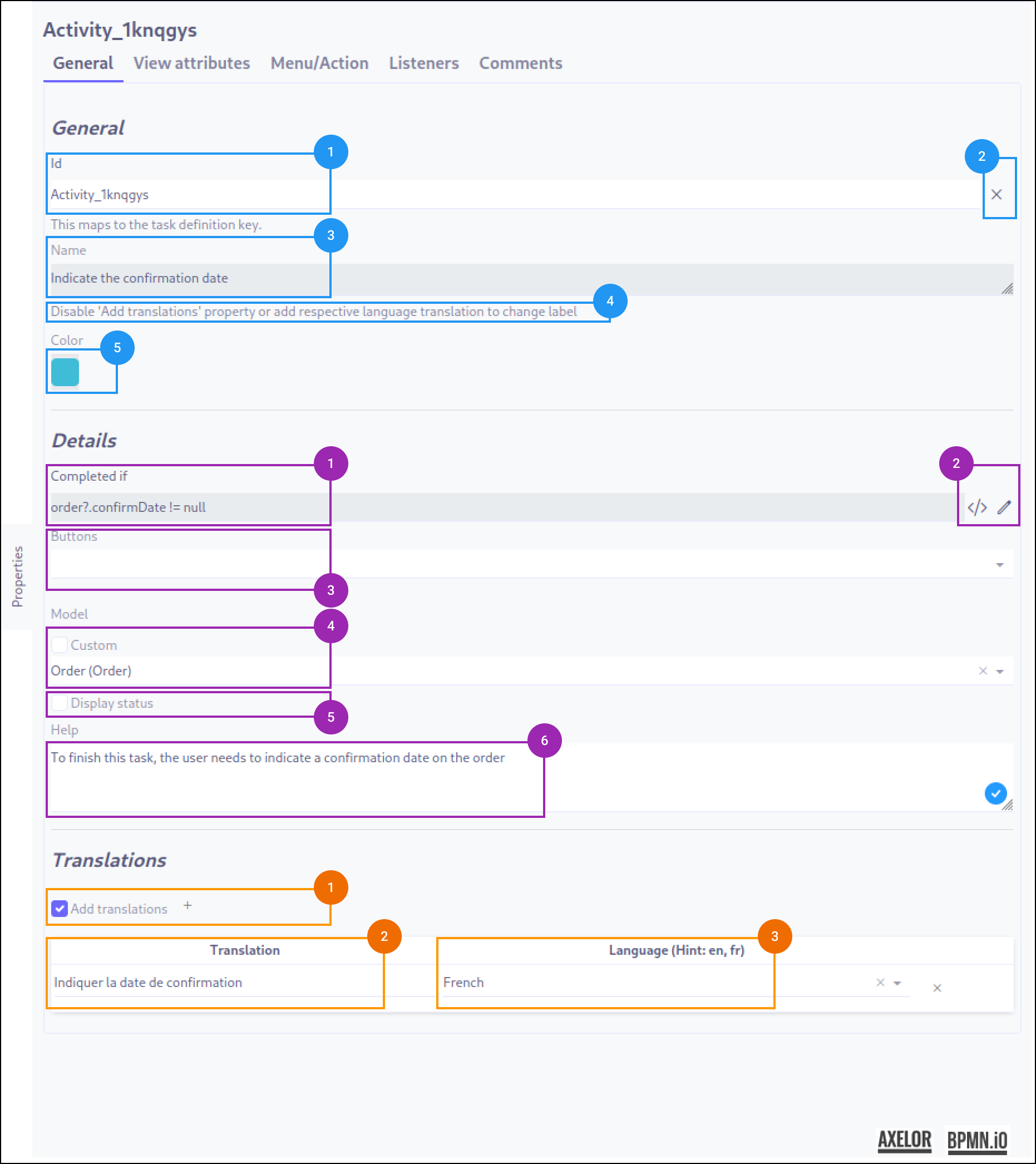 All general configuration