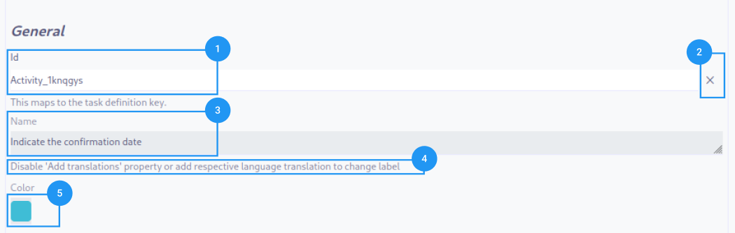 General configuration