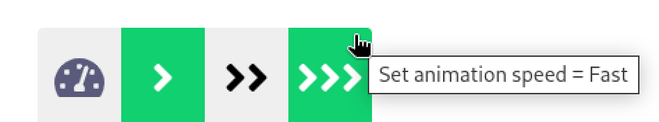 Token simulation speed