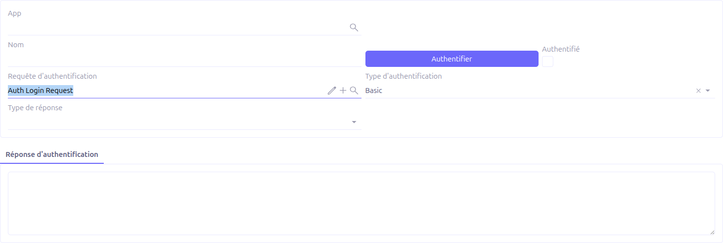 Basic auth request mode