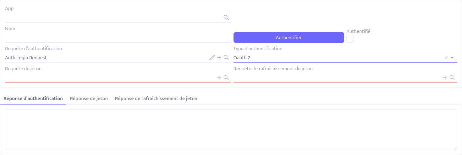 OAuth2 configuration