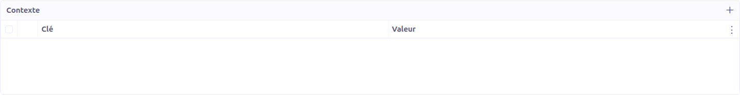 WS Connector context section