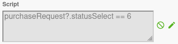 Conditional event configuration