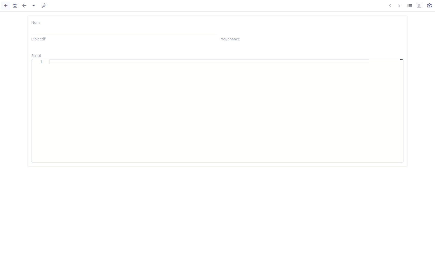 Value Mapper form