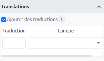 Translations