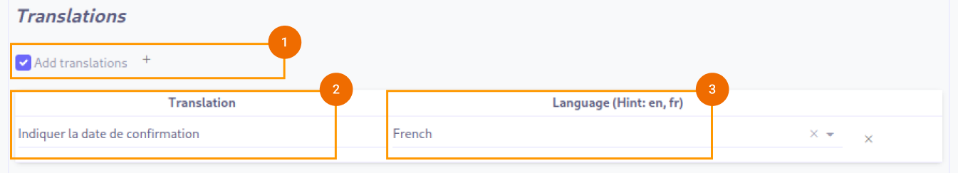 Translations