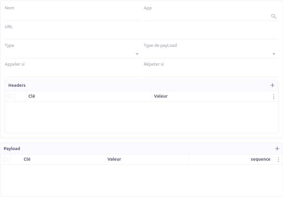 WS Request form