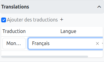 Translations