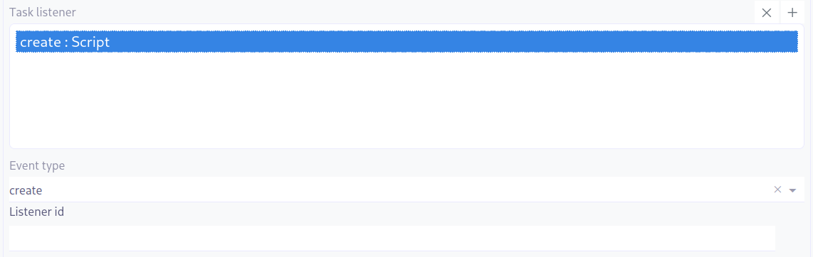 task listener