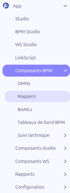 DMN menu access