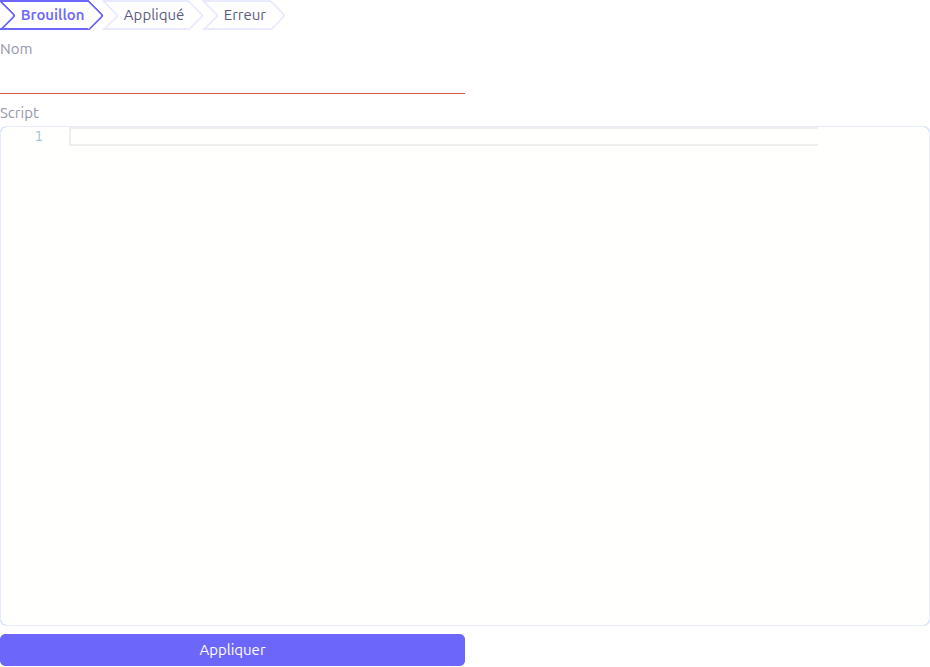 Process instance modification form