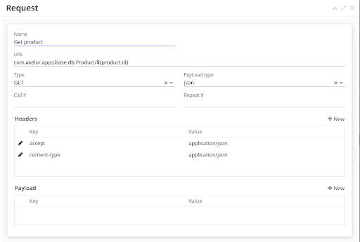 Get product request