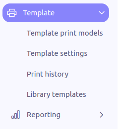 Menu Template