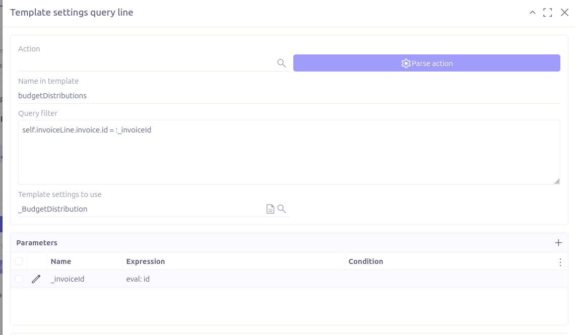 Query line config